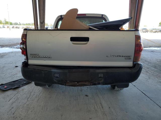 5TEJU62NX8Z558700 - 2008 TOYOTA TACOMA DOUBLE CAB PRERUNNER SILVER photo 6