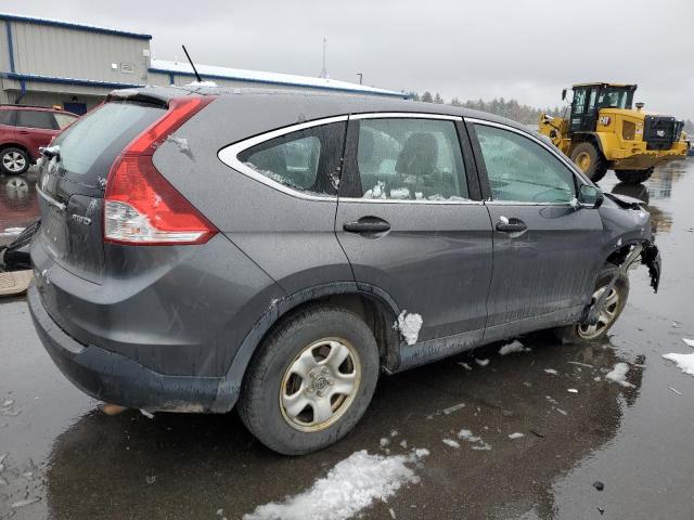 2HKRM4H33EH726933 - 2014 HONDA CR-V LX GRAY photo 3