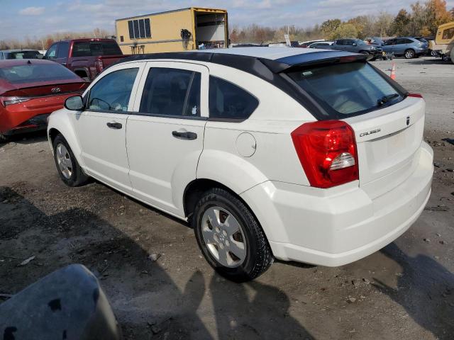 1B3HB28B97D376974 - 2007 DODGE CALIBER WHITE photo 2