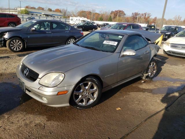 WDBKK49F84F302347 - 2004 MERCEDES-BENZ SLK 230 KOMPRESSOR SILVER photo 1