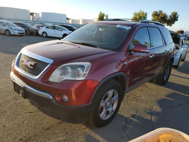 1GKER33748J148555 - 2008 GMC ACADIA SLT-2 RED photo 1