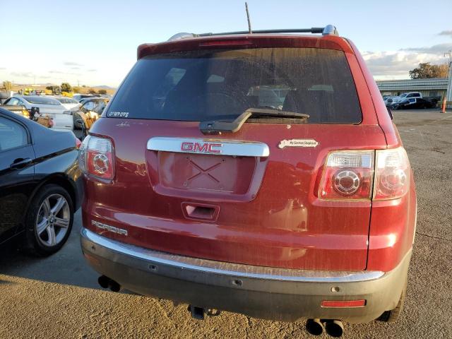 1GKER33748J148555 - 2008 GMC ACADIA SLT-2 RED photo 6