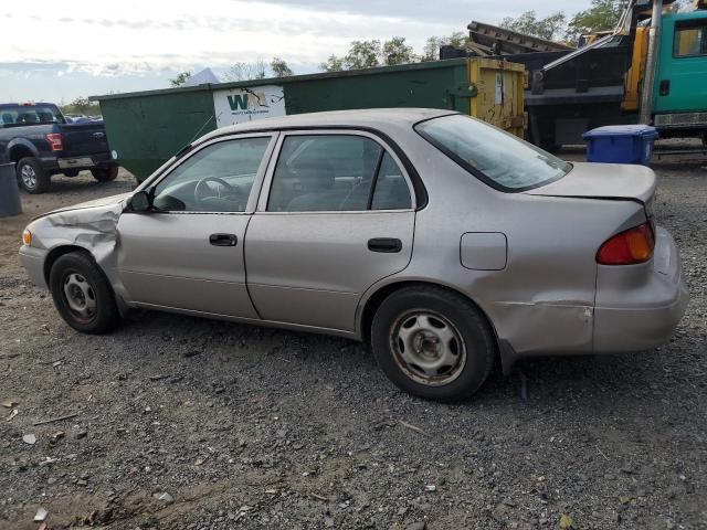 2T1BR12E7YC377102 - 2000 TOYOTA COROLLA VE BEIGE photo 2