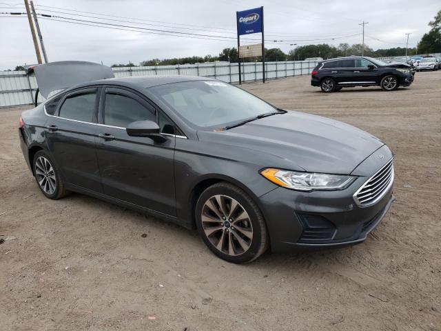 3FA6P0T97KR253325 - 2019 FORD FUSION SE GRAY photo 4