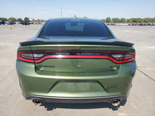 2C3CDXHG6MH502013 - 2021 DODGE CHARGER GT GREEN photo 6