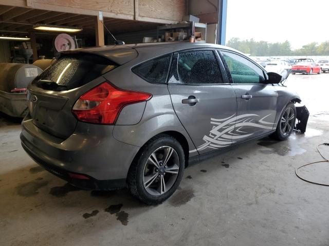 1FADP3K20EL453723 - 2014 FORD FOCUS SE GRAY photo 3