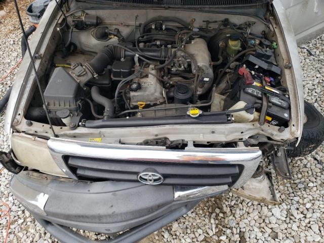 5TESM92N5YZ709643 - 2000 TOYOTA TACOMA XTRACAB PRERUNNER ვერცხლისფერი ფოტო 11