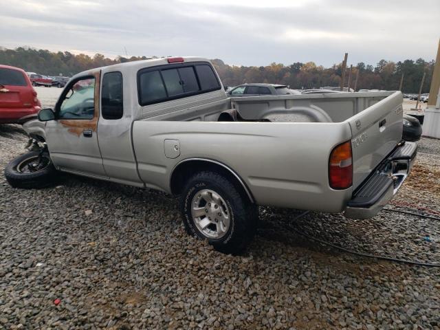 5TESM92N5YZ709643 - 2000 TOYOTA TACOMA XTRACAB PRERUNNER SILVER photo 2