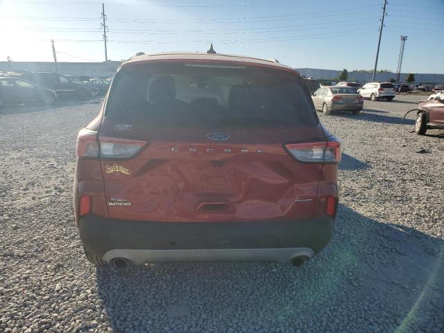 1FMCU9H65MUB34883 - 2021 FORD ESCAPE SEL MAROON photo 6