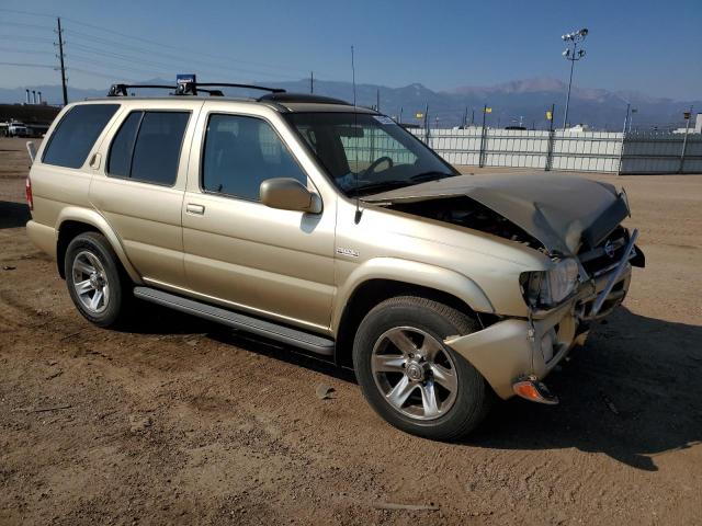 JN8DR09Y24W921062 - 2004 NISSAN PATHFINDER LE 金色 照片 4