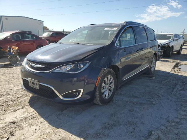 2C4RC1BG0JR104932 - 2018 CHRYSLER PACIFICA TOURING L BLUE photo 1