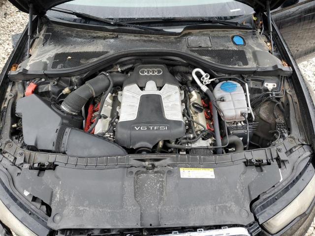 WAUHGAFC1EN142449 - 2014 AUDI A6 PRESTIGE BLACK photo 11