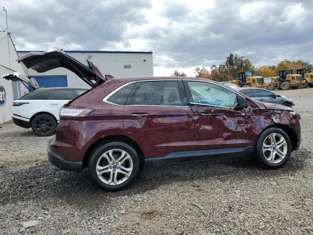 2FMPK4K82HBC24203 - 2017 FORD EDGE TITANIUM BURGUNDY photo 3