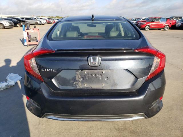 JHMFC1F78KX004334 - 2019 HONDA CIVIC EXL BLACK photo 6