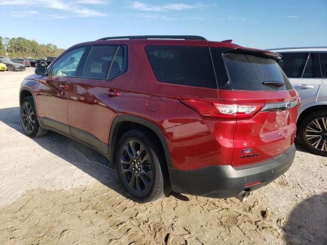 1GNERJKWXLJ283001 - 2020 CHEVROLET TRAVERSE RS RED photo 2