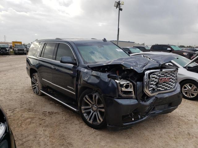 1GKS1CKJ2KR174166 - 2019 GMC YUKON DENALI GRAY photo 4