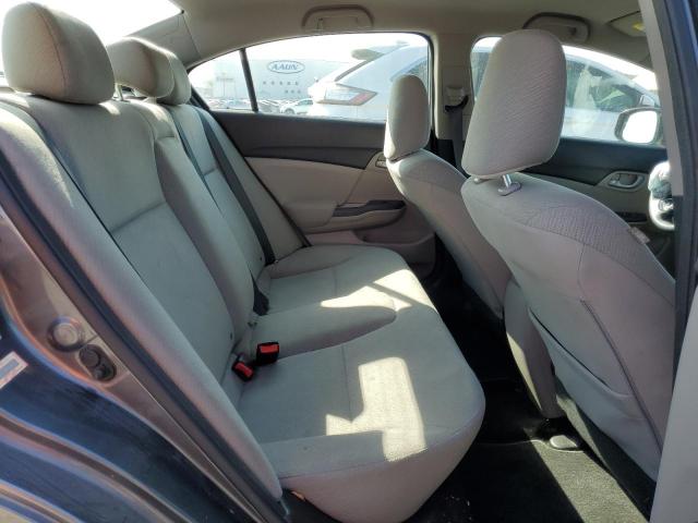 19XFB2F52DE026048 - 2013 HONDA CIVIC LX CHARCOAL photo 10