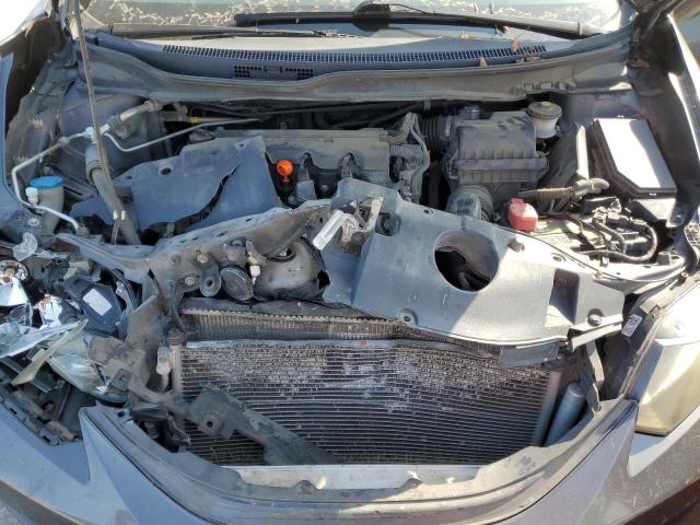 19XFB2F52DE026048 - 2013 HONDA CIVIC LX CHARCOAL photo 11