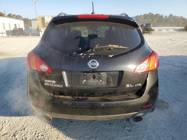 JN8AZ18W79W152445 - 2009 NISSAN MURANO S BLACK photo 6