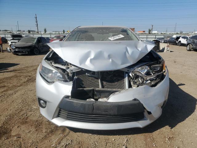 5YFBURHE7EP067435 - 2014 TOYOTA COROLLA L SILVER photo 5