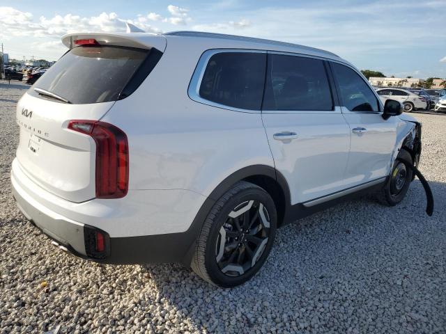 5XYP64GCXRG454249 - 2024 KIA TELLURIDE S WHITE photo 3