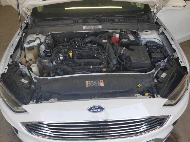 3FA6P0CD6KR127509 - 2019 FORD FUSION SEL WHITE photo 11