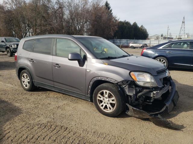 KL77P2EM5CK529516 - 2012 CHEVROLET ORLANDO LT GRAY photo 4