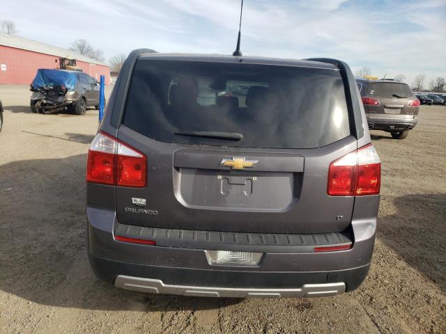 KL77P2EM5CK529516 - 2012 CHEVROLET ORLANDO LT GRAY photo 6