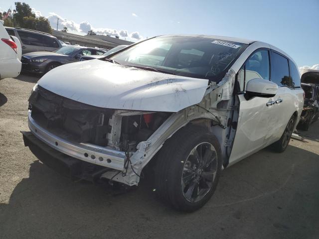 5FNRL6H97PB041273 - 2023 HONDA ODYSSEY ELITE Սպիտակ լուսանկար 1