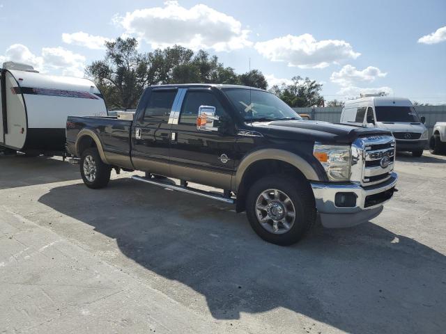 1FT8W3BT9DEA54299 - 2013 FORD F350 SUPER DUTY BLACK photo 4