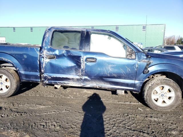 1FTFW1E50JKF64627 - 2018 FORD F150 SUPERCREW BLUE photo 12