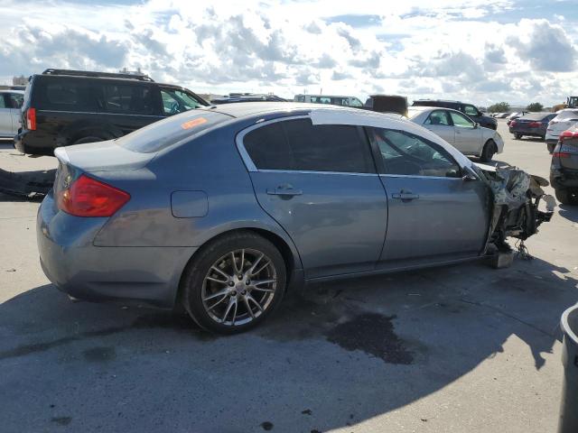 JNKBV61E07M718284 - 2007 INFINITI G35 BLUE photo 3