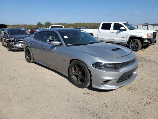2C3CDXGJ9HH500453 - 2017 DODGE CHARGER R/T 392 GRAY photo 4