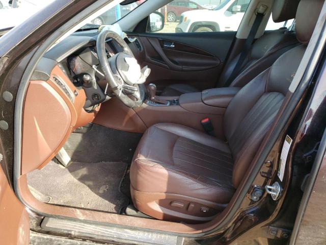 JN1AJ0HR7AM756359 - 2010 INFINITI EX35 BASE იასამნისფერი ფოტო 7