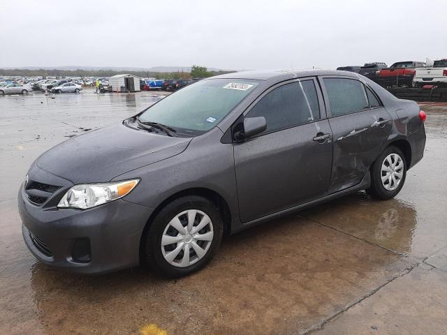 5YFBU4EE6DP190763 - 2013 TOYOTA COROLLA BASE GRAY photo 1