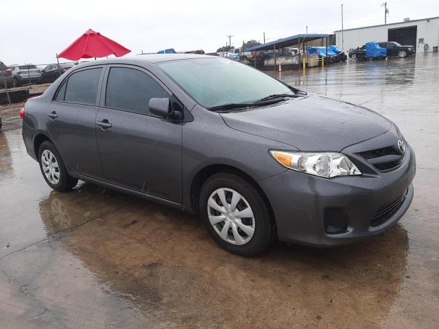 5YFBU4EE6DP190763 - 2013 TOYOTA COROLLA BASE GRAY photo 4