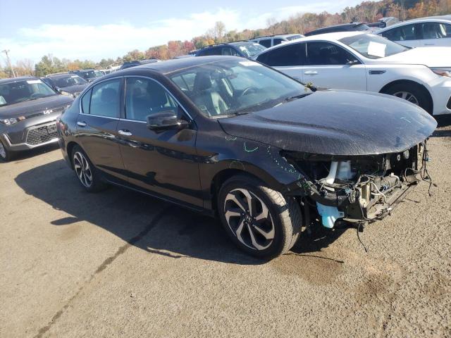 1HGCR2F82GA016640 - 2016 HONDA ACCORD EXL BLACK photo 4