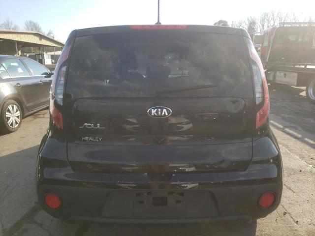 KNDJN2A23K7671979 - 2019 KIA SOUL BLACK photo 6