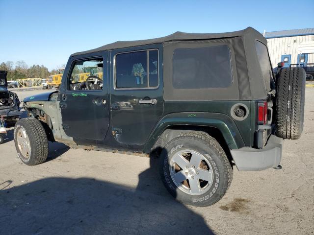 1J4BA5H16AL176870 - 2010 JEEP WRANGLER U SAHARA GREEN photo 2