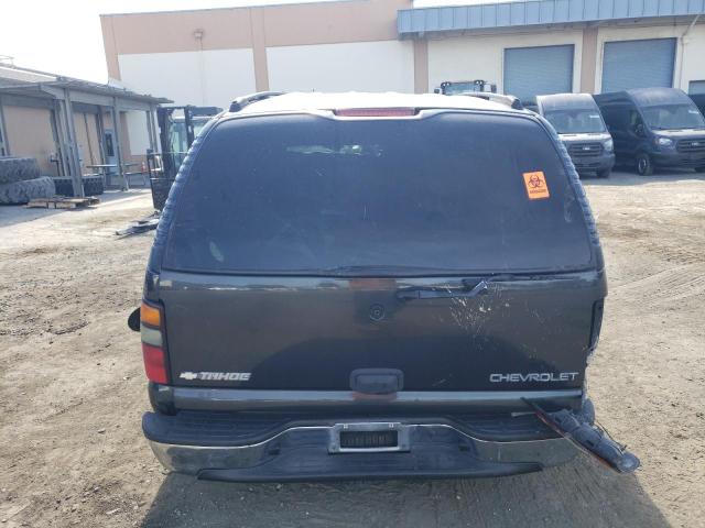 1GNEC13V95J133777 - 2005 CHEVROLET TAHOE C1500 BLACK photo 6