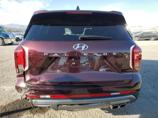 KM8R54GE2RU660530 - 2024 HYUNDAI PALISADE LIMITED BURGUNDY photo 6