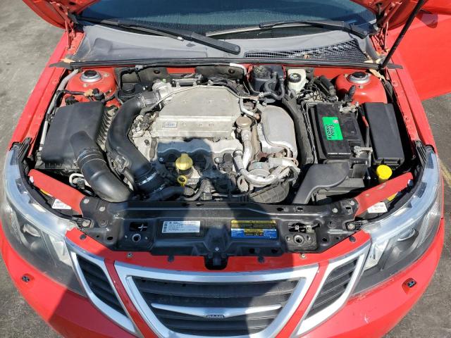 YS3FH42R091014101 - 2009 SAAB 9-3 AERO RED photo 11