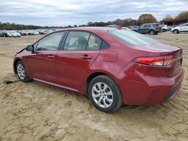 JTDEPMAE6NJ229626 - 2022 TOYOTA COROLLA LE RED photo 2