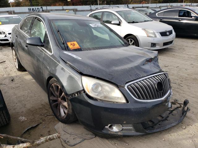 1G4PP5SK1E4219633 - 2014 BUICK VERANO GRAY photo 4