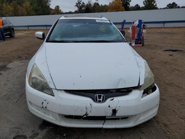 1HGCM82653A012470 - 2003 HONDA ACCORD EX WHITE photo 5