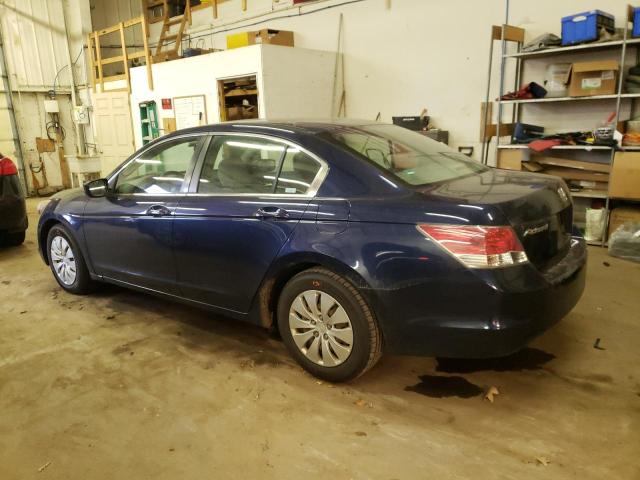 1HGCP263X8A152462 - 2008 HONDA ACCORD LX BLUE photo 2