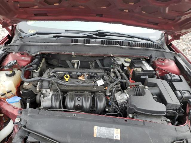 3FA6P0H79DR318623 - 2013 FORD FUSION SE BURGUNDY photo 11