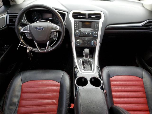 3FA6P0H79DR318623 - 2013 FORD FUSION SE BURGUNDY photo 8