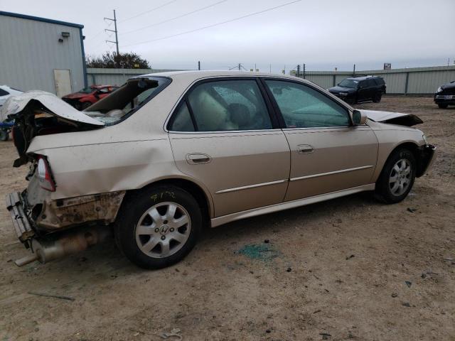 1HGCG56642A085232 - 2002 HONDA ACCORD EX GOLD photo 3