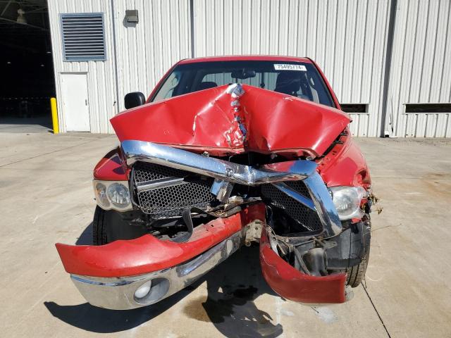 1D7HA18D34J277700 - 2004 DODGE RAM 1500 ST RED photo 5